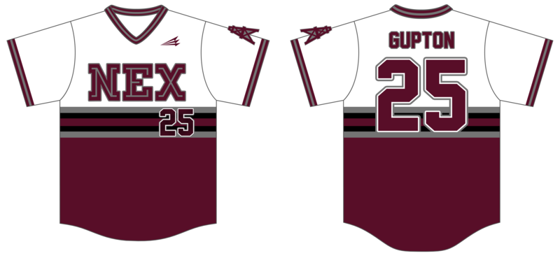 West Columbia NEX Custom Nanodri Baseball Jersey #J1B
