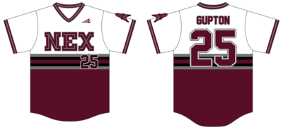 West Columbia NEX Custom Nanodri Baseball Jersey #J1B
