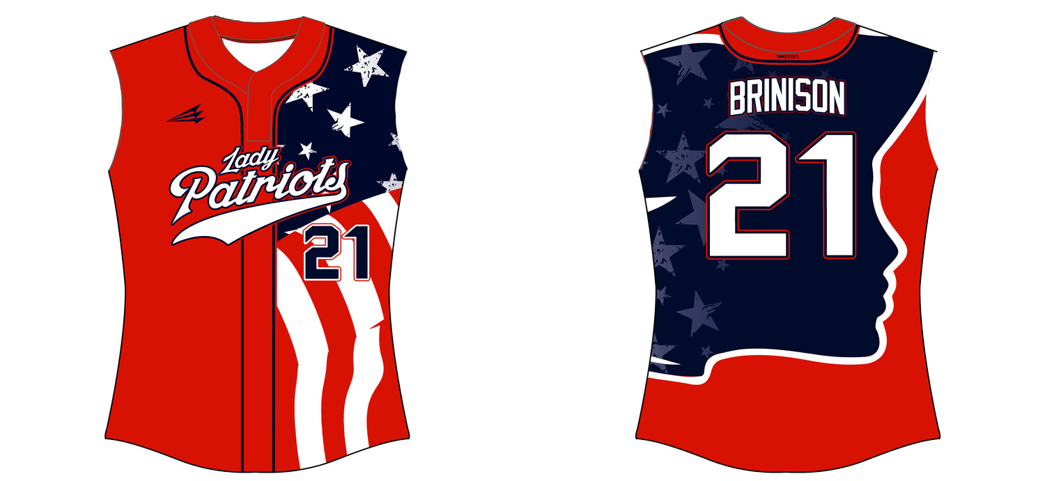Lady Patriots Custom HexaFlex Softball Jersey #J3