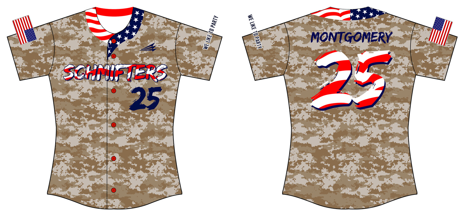 Schmifters Custom HexaFlex Softball Jersey #J3