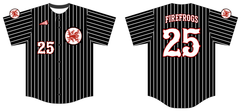 FIREFROGS Custom HexaFlex Baseball Jersey #J5B
