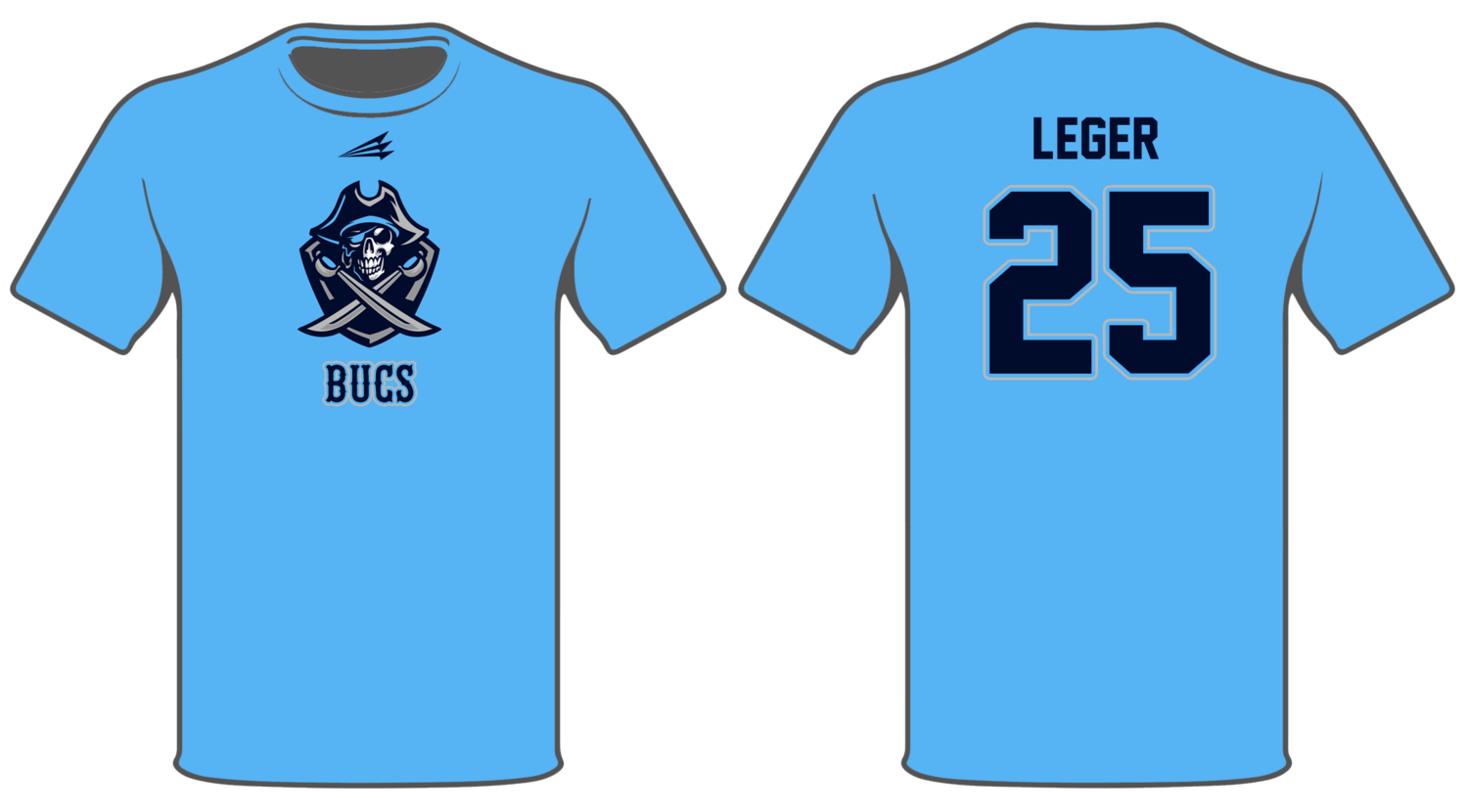 Bucs (Leger) Custom HyperTee #HT2