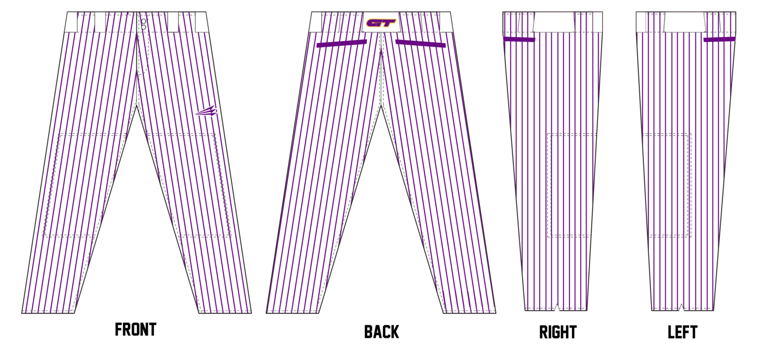 Grind Time Custom Long Relaxed Baseball Pant #BP9a