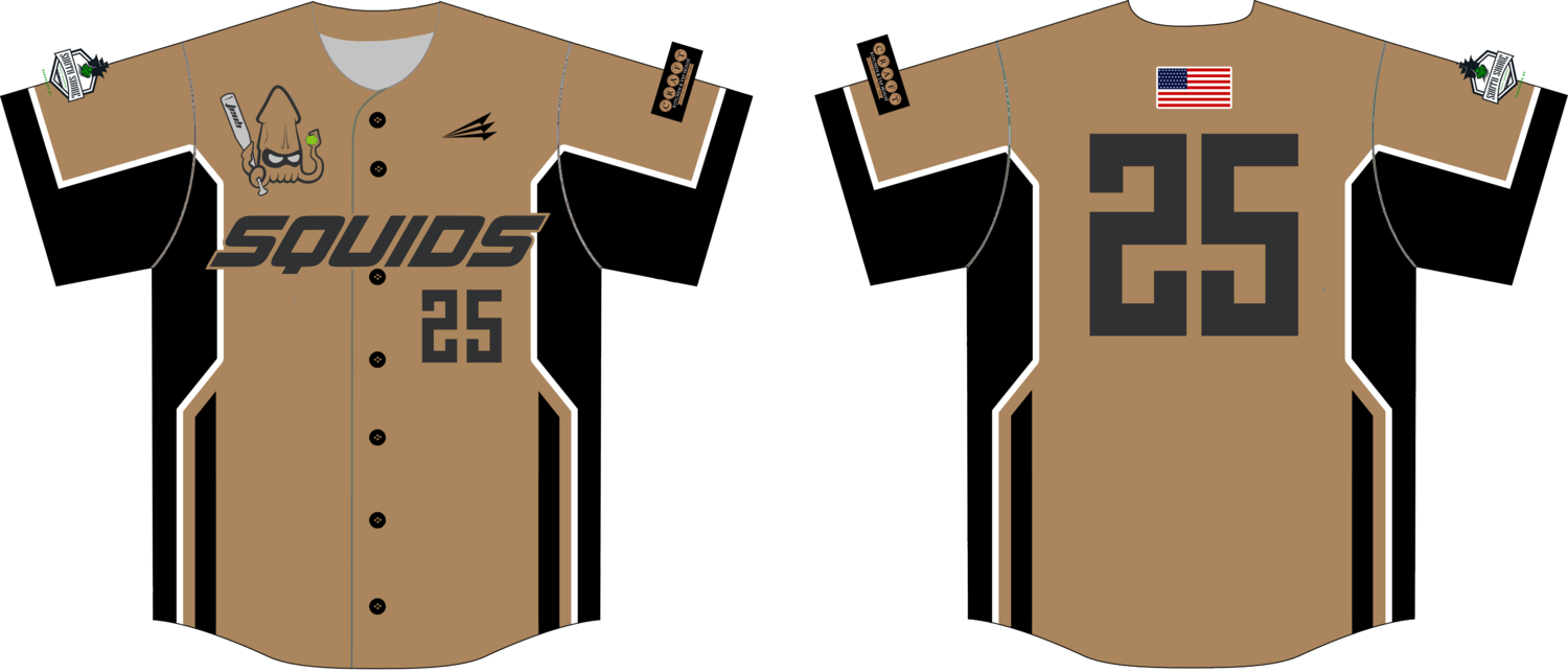 Squid Squad Custom NanoDri Baseball Jersey #J1
