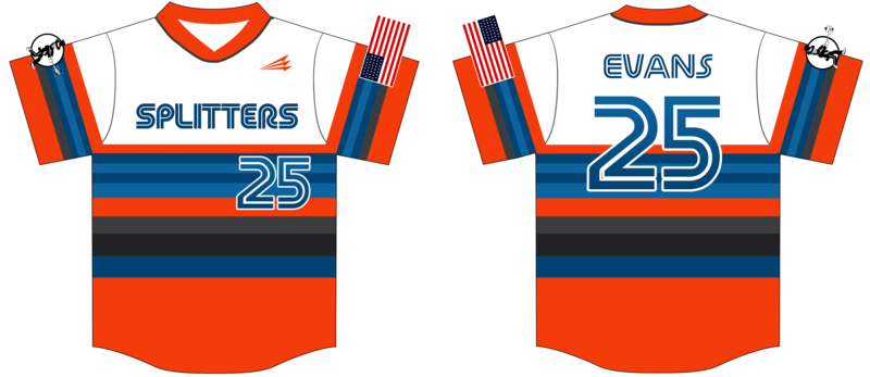 Rockford Railsplitters Custom NanoDri Baseball Jersey #J2B