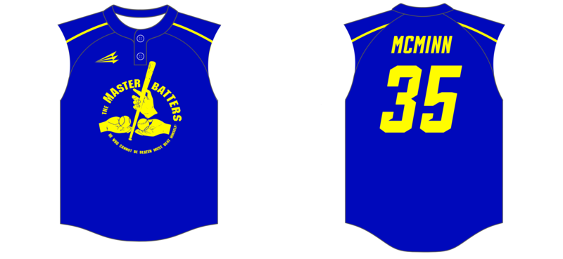 Master Batters Custom NanoDri Baseball Jersey #J1C