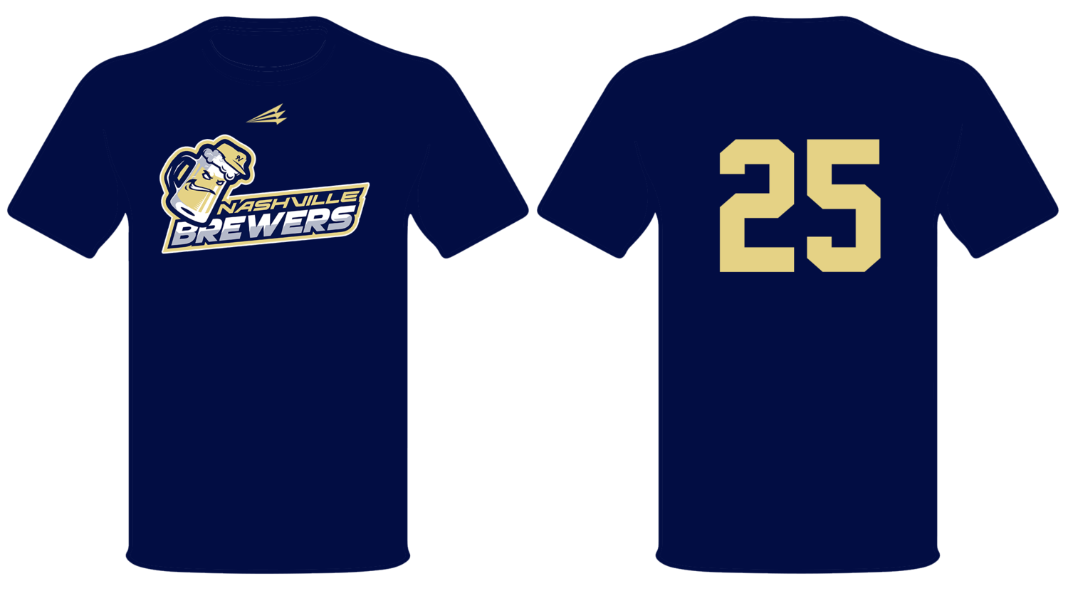 Nashville Brewers Custom Short Sleeve HyperTee #HT1