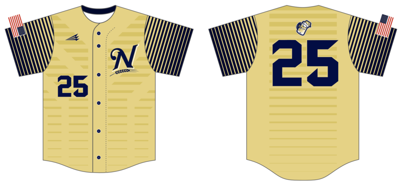 Nashville Brewers Custom HexaFlex Baseball Jersey #J3D