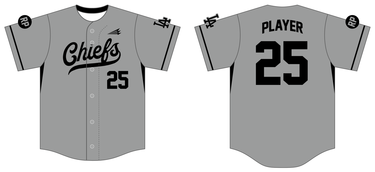 LA Chiefs Custom NanoDri Baseball Jersey #J1