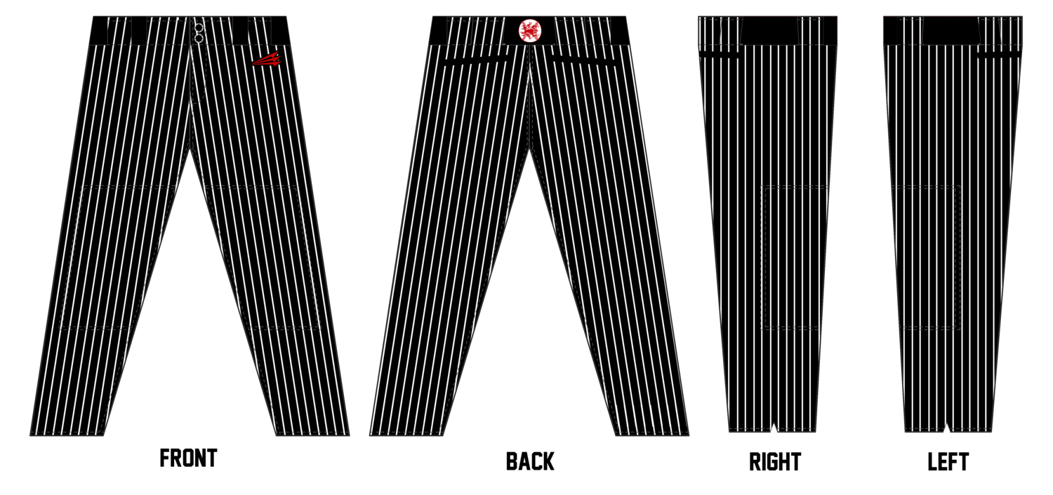 FIREFROGS Custom Long Relaxed Baseball Pant #BP5
