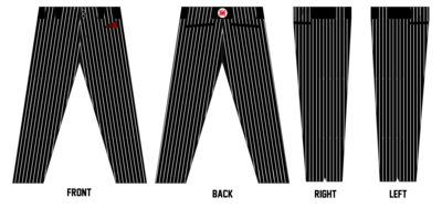 FIREFROGS Custom Long Relaxed Baseball Pant #BP5