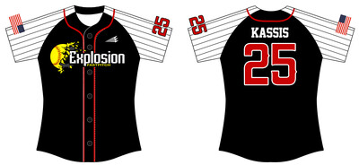 Explosion (Kassis) Custom Hexaflex Softball Jersey #J4E