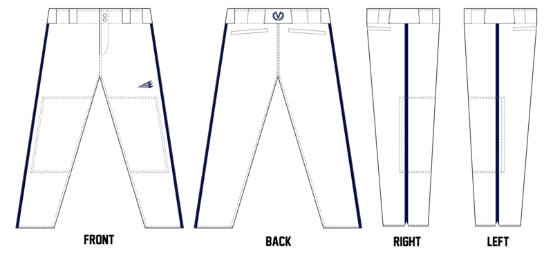 Vici Stacheman Elite Custom Long Baseball Pants #BP2A
