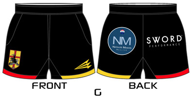 Lexington Blackstones Custom Rugby Shorts #RSH