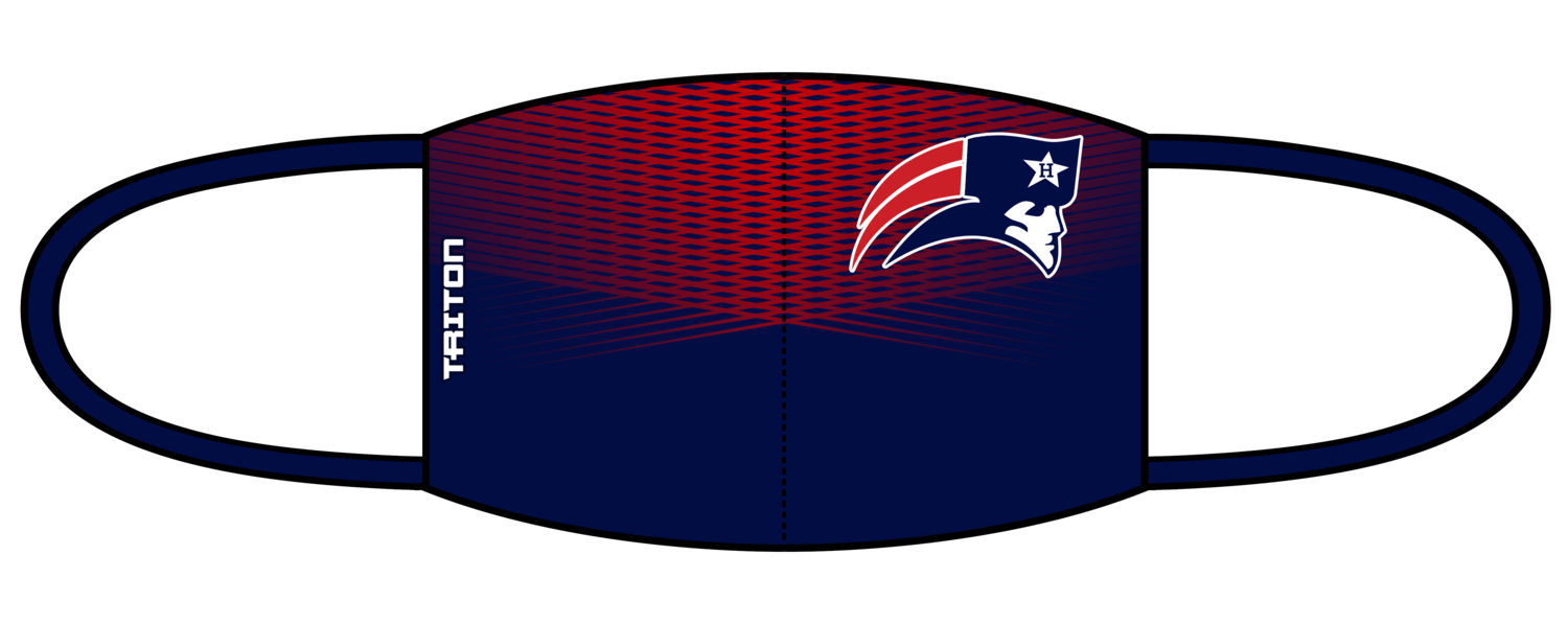 Homewood Patriots 12u Custom Face Mask #FM2