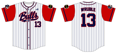 VMM-261 Raging Bulls Custom Hexaflex Baseball Jersey #J2F
