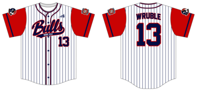 VMM-261 Raging Bulls Custom Hexaflex Baseball Jersey #J2D