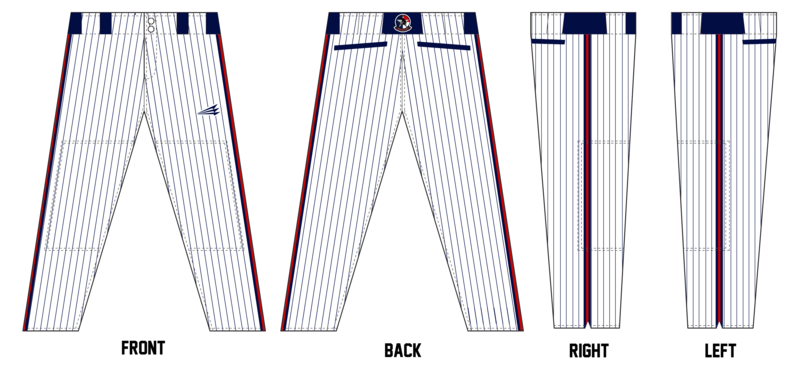 VMM-261 Raging Bulls Stacheman Elite Custom Long Baseball Pants #BP1