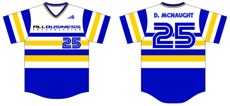 All Business Technologies Custom HexaFlex Baseball Jersey #J3