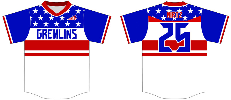 Iowa Gremlins Custom NanoDri Baseball Jersey #J2