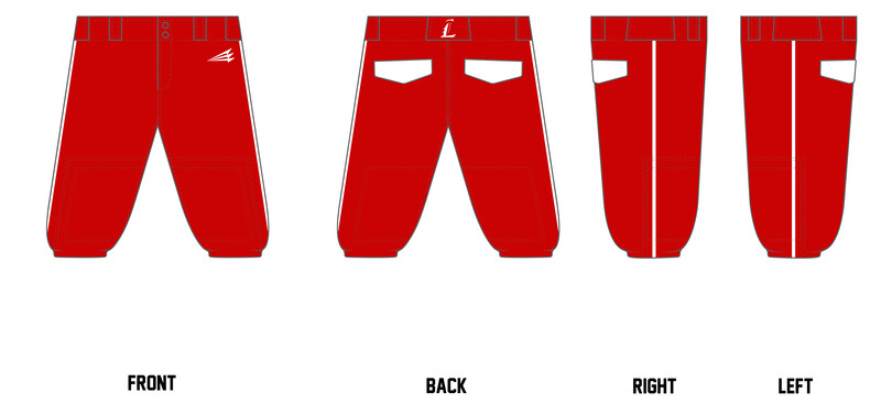 Line Drive Custom Knicker Baseball Pant #BP1B