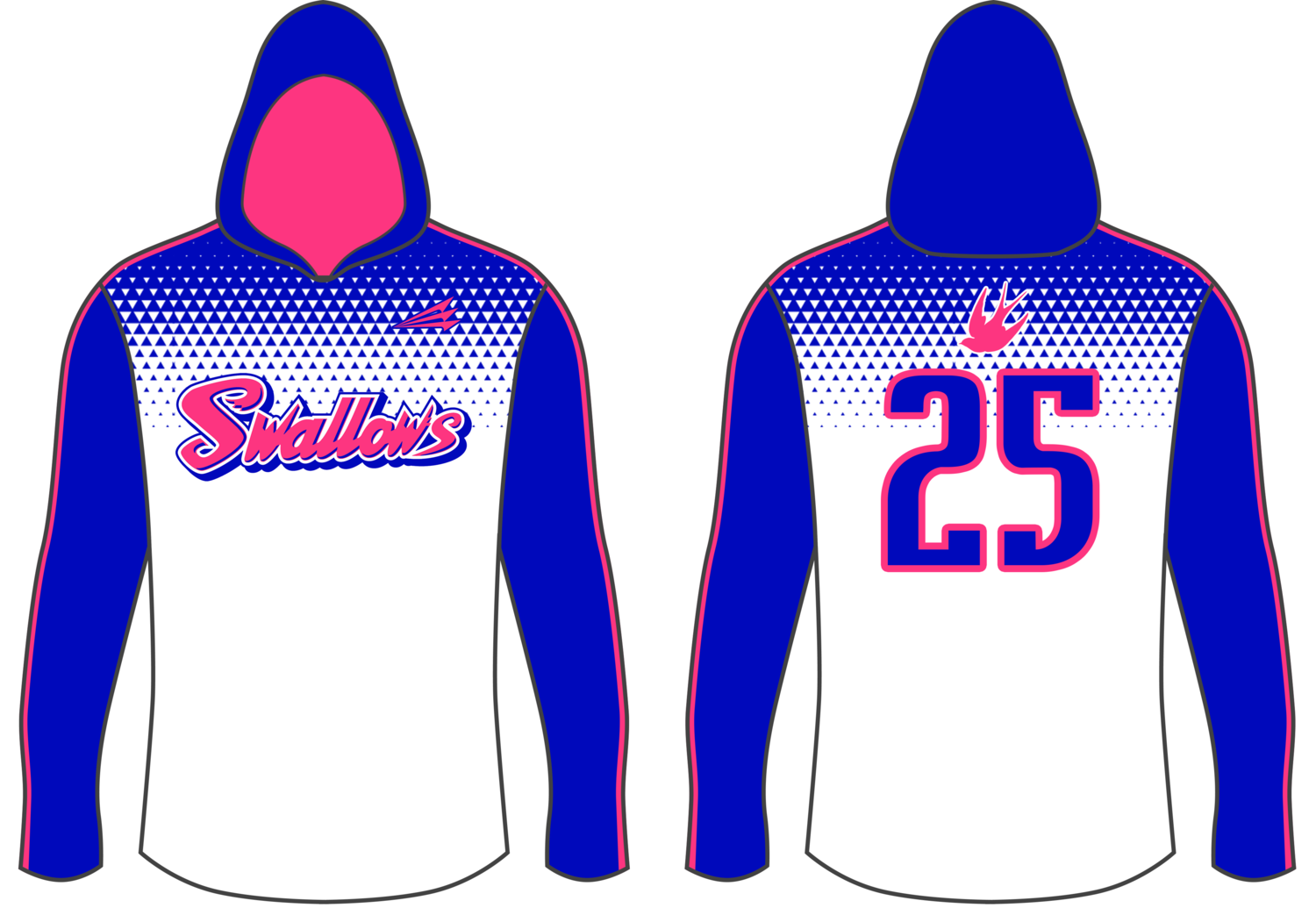 Chicago Swallows Custom NanoHood #NH1B