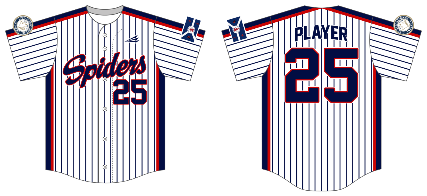 Summit City Spiders Custom HexaFlex Baseball Jersey #J11C