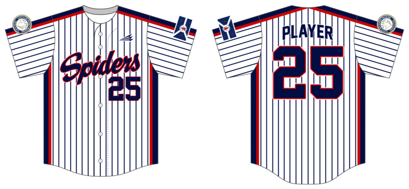 Summit City Spiders Custom HexaFlex Baseball Jersey #J11C