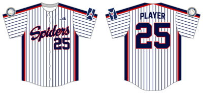 Summit City Spiders Custom HexaFlex Baseball Jersey #J11C