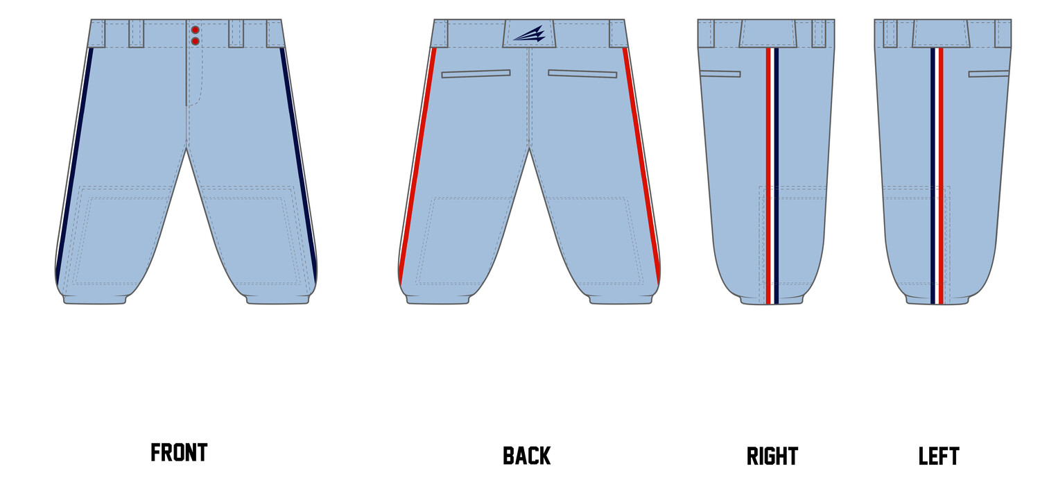 Summit City Spiders Custom Knicker Baseball Pant #BP8C