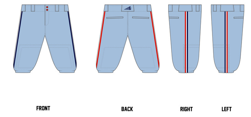 Summit City Spiders Custom Knicker Baseball Pant #BP8C