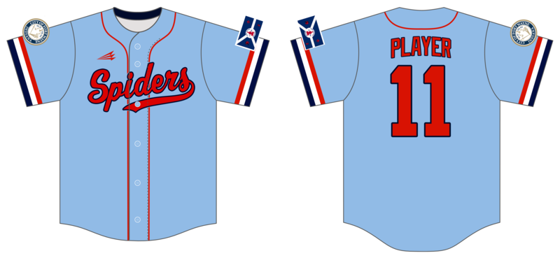 Summit City Spiders Custom HexaFlex Baseball Jersey #J8D