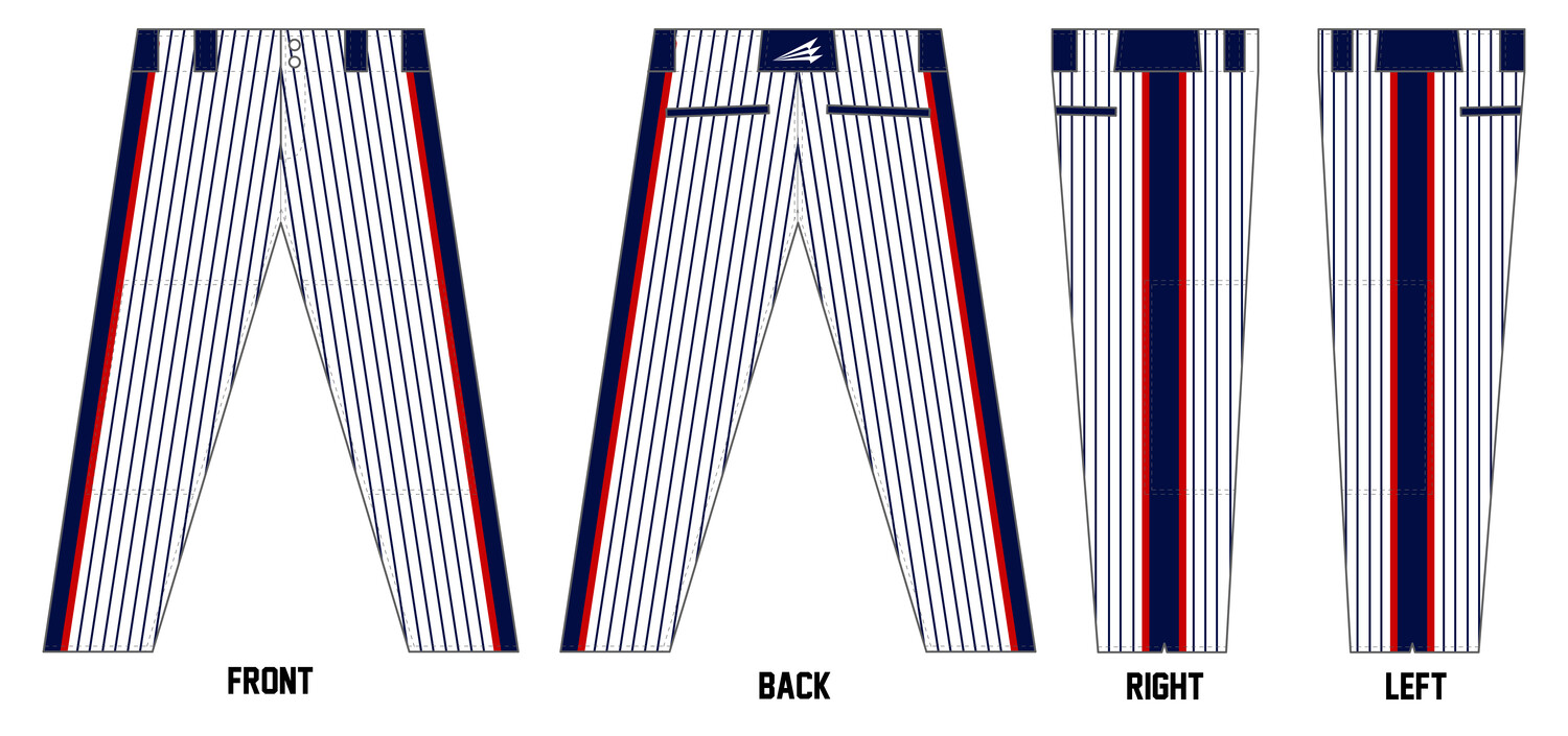 Summit City Spiders Custom Long Relaxed Baseball Pant #BP13A