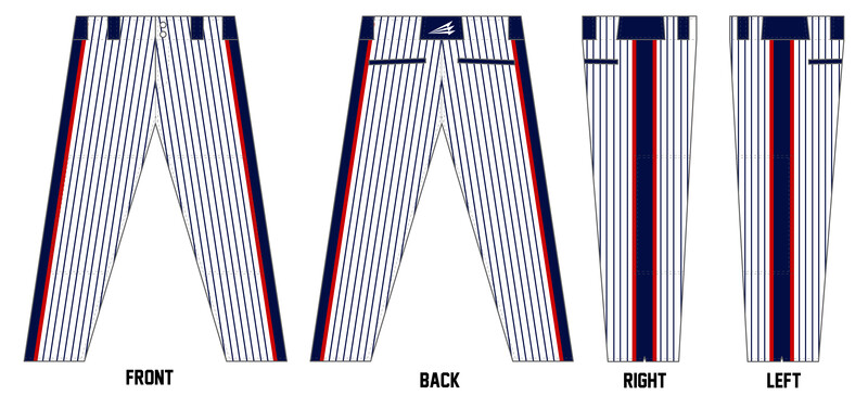 Summit City Spiders Custom Long Relaxed Baseball Pant #BP13A