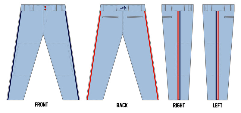 Summit City Spiders Custom Long Relaxed Baseball Pant #BP8B
