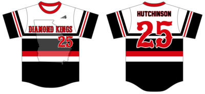 Camden Diamond Kings Custom HexaFlex Baseball Jersey #J1B