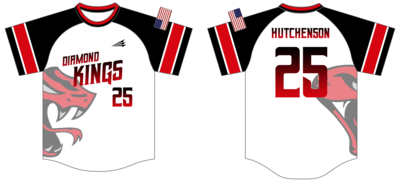 Camden Diamond Kings Custom HexaFlex Baseball Jersey #J2B