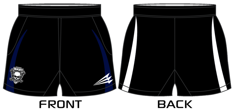 Longwood University Rugby Football Club Custom Rugby Shorts #RS1b