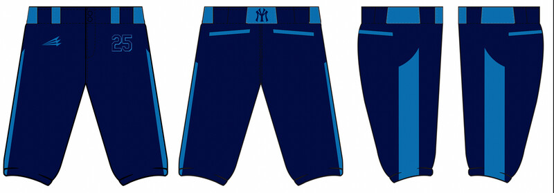 Miami Yankees Custom Knickers Baseball Pant #BP3