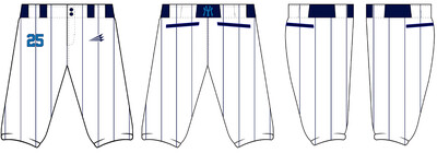 Miami Yankees Custom Knickers Baseball Pant #BP2