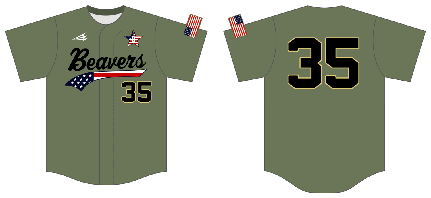 Miami Beavers Custom HexaFlex Baseball Jersey #J5