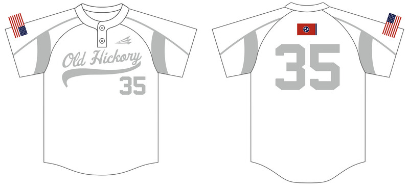Old Hickory 16s Custom Pro-Premier Baseball Jersey #J7B