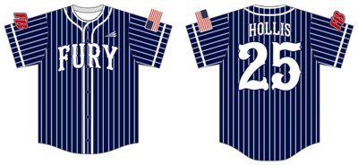 Fury Baseball Custom HexaFlex Baseball Jersey #J2B