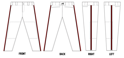 Opelika High School Custom ProFit Baseball Pant #BP1B