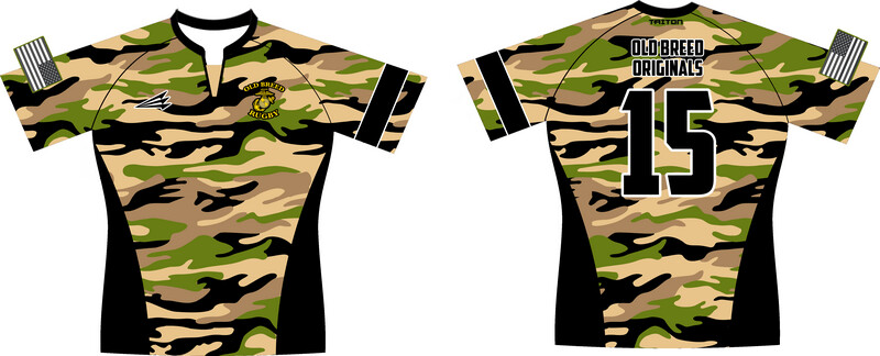 Marine Corps Old Breed Rugby Custom Classic Jersey #J5b