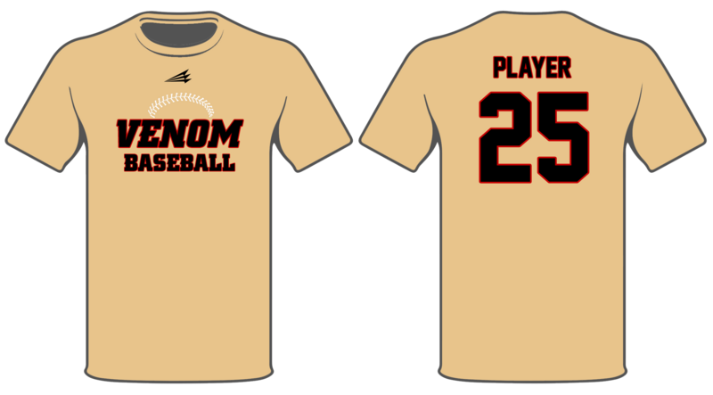 Virginia Venom Custom Short Sleeve HyperTee #HT2B