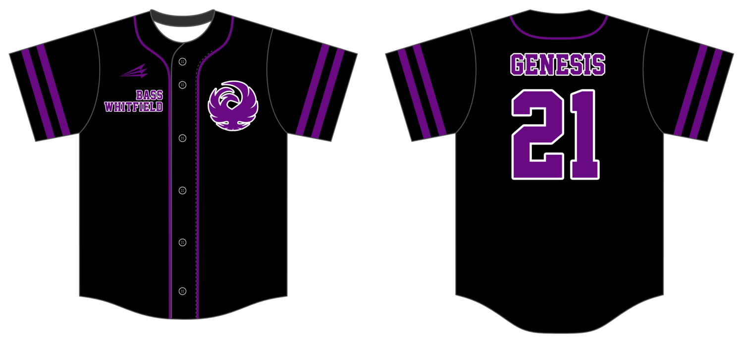 Genesis Custom Nanodri Baseball Jersey #J1B