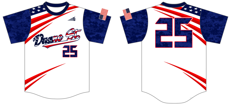 Duane St Custom NanoDri Baseball Jersey #J1b