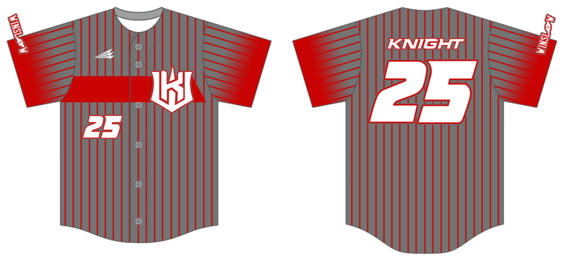 Winslow Knuckles Custom NanoDri Baseball Jersey #J3