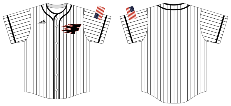 Alabama Fire Custom NanoDri Baseball Jersey #J5